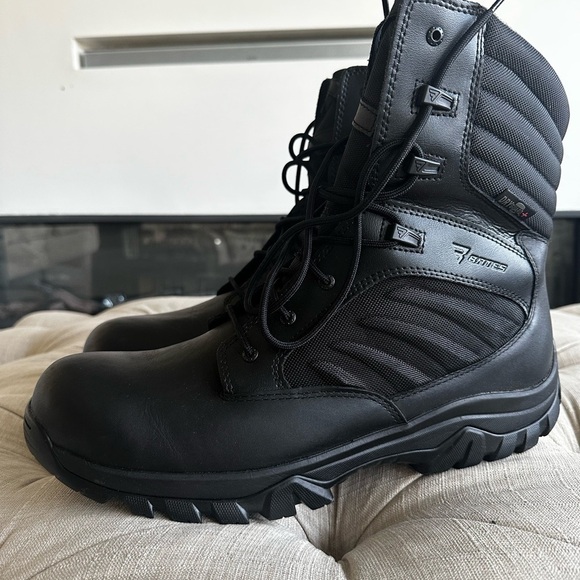 Bates Black Lace-Up Tactical Boots main image 4